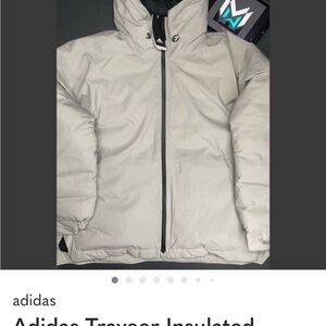 adidas Gray Puffer Jacket